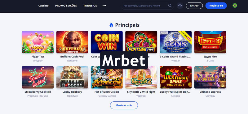 Desenvolvimento de Mrbet casino